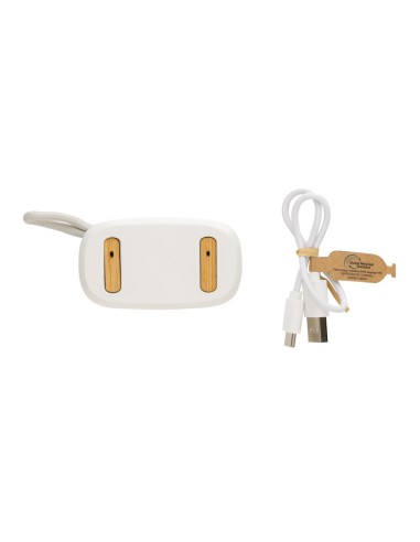 Auricolari TWS in plastica RCS e bambù